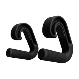 Dickly Pack of 2 Double D Rowing Grip Cable Pull Accessories for Gyms, Non-Slip Resistance Bands Grips Neutral Grip for Pull Up Bars, Back Training, Barbells, Cable Pull Attachment, Style A