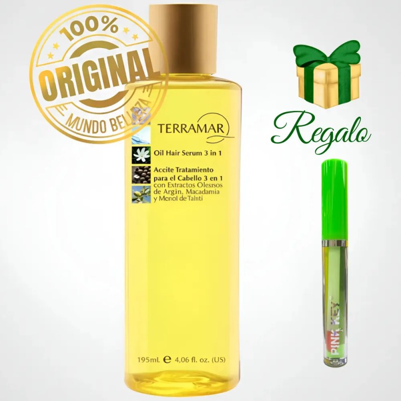 Aceite De Argan Para Cabello 3 En 1 Terramar 195ml