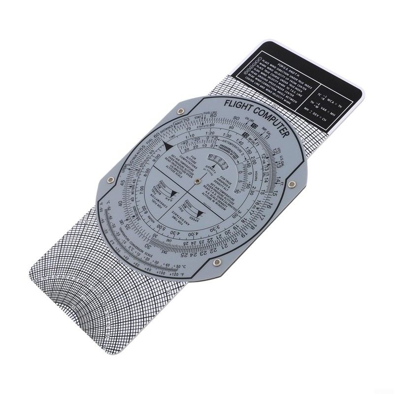 E6B Flight Computer, Aviation Plotter, Circular Slide Rule Pilot Accessories