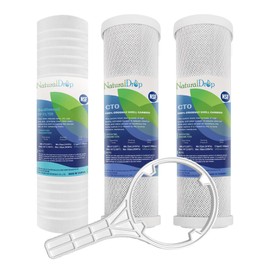 3 Stage Reverse Osmosis RO Water Filters Replacement Set Standard 10 Inch