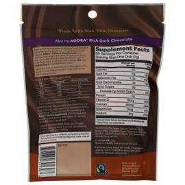 Adora, Calcium Disks Milk Chocolate, 30 Count