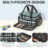 ORKELS Craft Paint and Marker Organizer, Acrylic Paint Storage Bag
