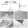 ThreeH UV Umbrella Sun Protection UPF 50+ Compact Travel Umbrella