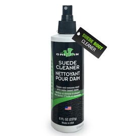 Griffin Suede Cleaner Spray – 8oz – Deep Cleans & Revives Shoes, Boots, Bags & Jackets – Suede & Nubuck Stain Remover, Safe on Any Colors – Fast-Drying, Easy-To-Use Suede Boot Cleaner