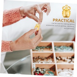 DOITOOL 2sets Ancient Beetle Charms for DIY Jewelry Making for Earrings Necklaces Bracelets Crafts Accessory for All Ages 30pcs*2