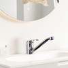 HENGBIRD Kitchen Tap Chrome Sink Taps Kitchen 360° Swivel Chrome-Plated