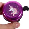 Homoyoyo 2PCS Unicorn Bike Bell,Bicycle Bell Cute Scooter Bell with