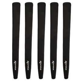 5 Pack Karma Black Jumbo Putter Grip