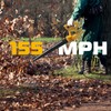 ZEGJAW Electric Leaf Blower Corded, 7-AMP Leaf Blowers, 155MPH/350CFM Small