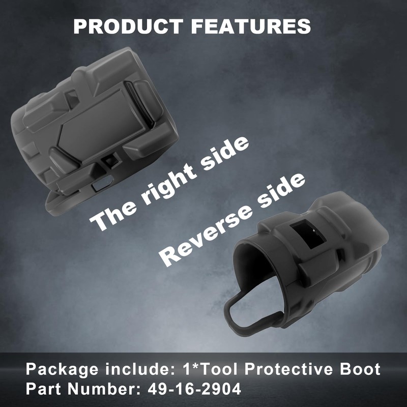 1-Pack Protective Boot for Milwaukee 12V Fuel Cordless 1/2" Hammer