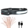 COSOOS LED Headlamp Rechargeable, Bright Head Lamp Flashlight, 1000 Lumen