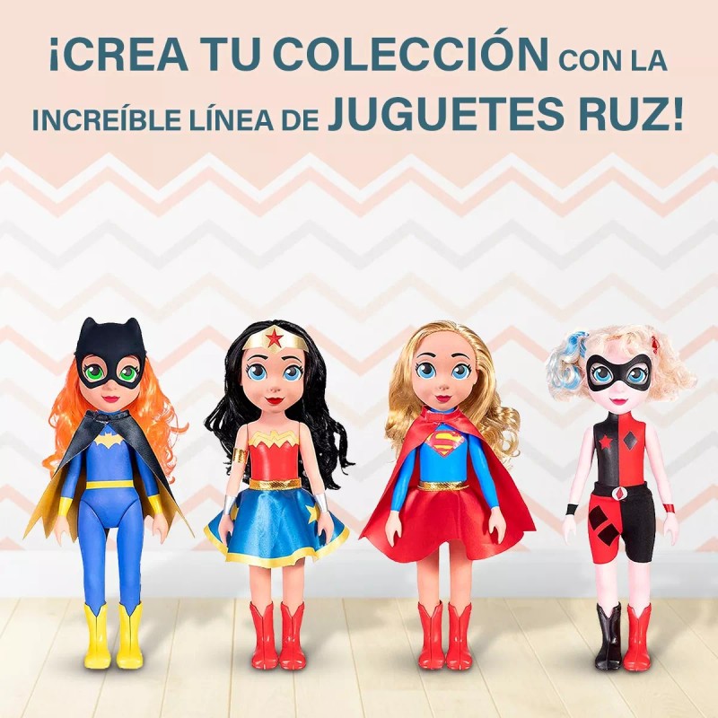 Ruz Muñeca Toddler Super Hero Wonder Woman Dc Coleccionable Ruz
