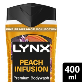 Lynx Peach Infusion Body Wash for men 400 ml