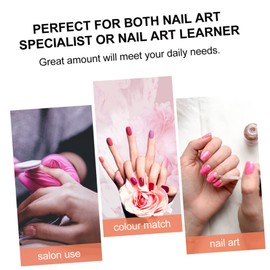 Healeved Foil Flakes Nail Stickers Set Nail Art Supplies Glittering Foil Flakes for Nails