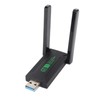 USB Wifi Adapter Dual Antennas Dual Band 5G 2.4G 1300Mbps
