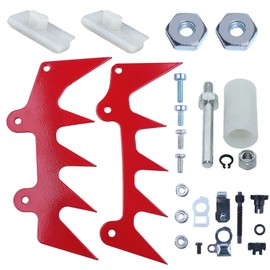 AUMEL Chain saw Bumper Spike/Felling Dog Kit For Stihl MS660 MS460 MS440 066 046 044 with Screw Set, Chain Catcher, Chain Blocks for 1122 664 0508, 1122 664 0503