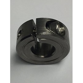 1” Bore, Stainless Steel, Single Split Shaft Collar, 1 Pc