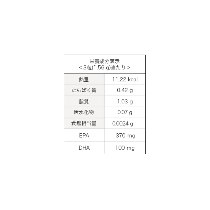 【公式】EPA＋DHA 90粒入り/1袋