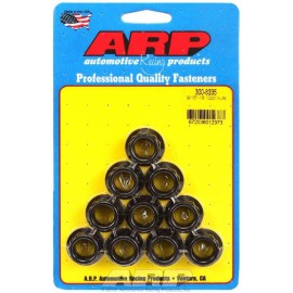 ARP 9/16-18 12pt. Nuts (10) 11/16 in 12 Point Head, Chromoly, Black Oxide