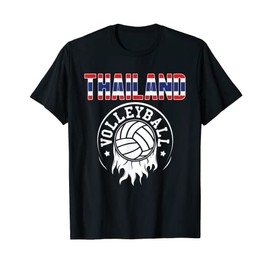 Proud Thailand Volleyball Fans Jersey - Thai Flag Sports T-Shirt