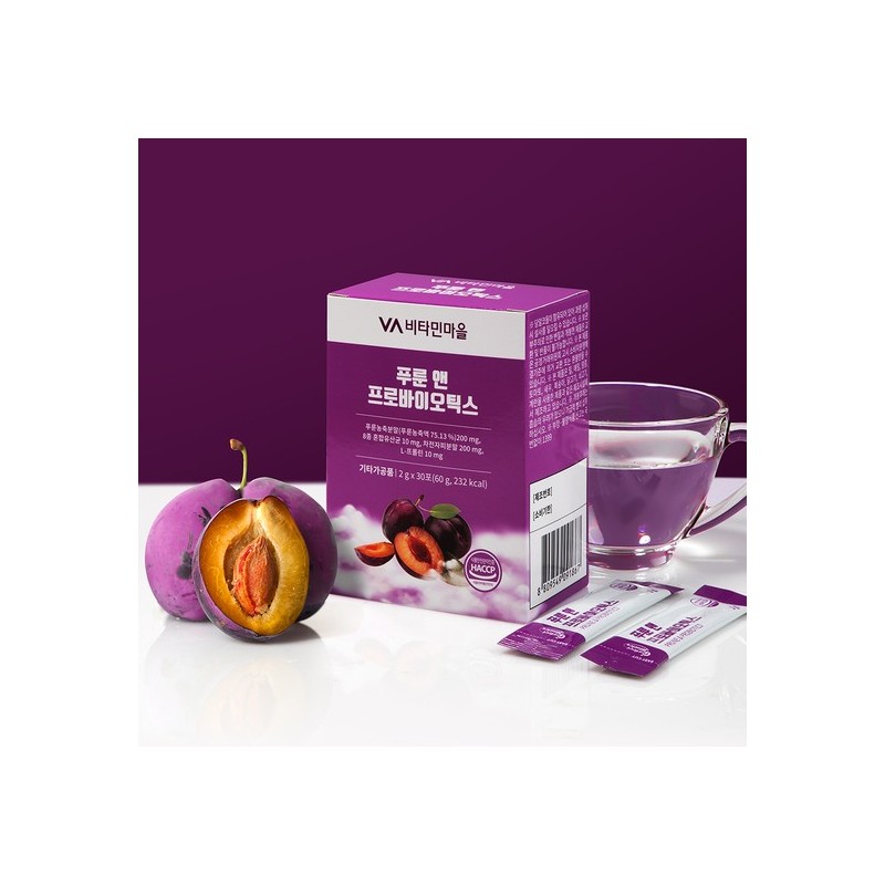 Vitamin Village Perfect Biotics Prune & Probiotics 30 Sachets x