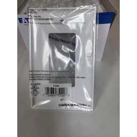 Eaton LOT OF 20 Eaton White Decorator Single Gang UNBREAKABLE Wall plate Cover PJ26W