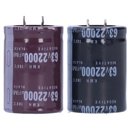 Electrolytic Capacitor 22000μF Aluminum Energy Storage Components 105℃ 35x50mm 63V