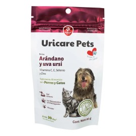 Suplemento Natural Problemas Urinarios En Perros/gatos 90g