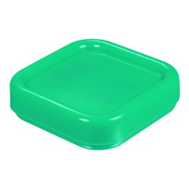 sourcing map Magnetic Pin Cushion Square Plastic Magnetic Sewing Pin Holder Storage Case Needle Cushion Tool for Sewing Projects, Green
