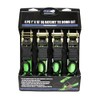 Grip 4 Piece 1-Inch x 15-Foot Ratchet Tie Down Set