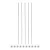 sourcing map 5Pack M3 x 150mm Fully Threaded Rod with