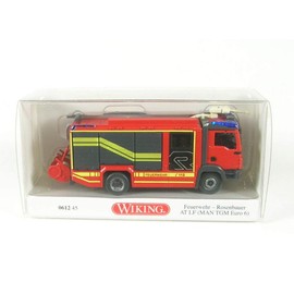 Wiking 061245 H0 MAN Fire Brigade - AT LF Red Track HO 1:87