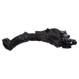 TRQ Front Left Inner Fender Liner Black Drivers Side Compatible with 2010-2012 Lexus HS250h LX1248111