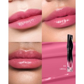 TIMEPHORIA Stellar Dust Lip Stain 03, Transfer-Proof & Smudge-Proof Lip Gloss, Cool Tone Pink Tinted Glossy Finish, High-Pigment Vibrant Color, Hydrating Lightweight Long-Lasting Lip Makeup for Women