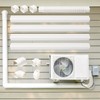 Kerykwan 3" W 15.5Ft L Mini Split AC Line Cover