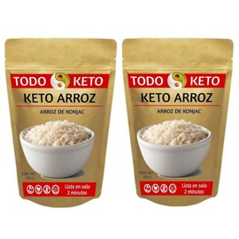 Arroz Keto de Konjac Shirataki Low Carb (2 Piezas)