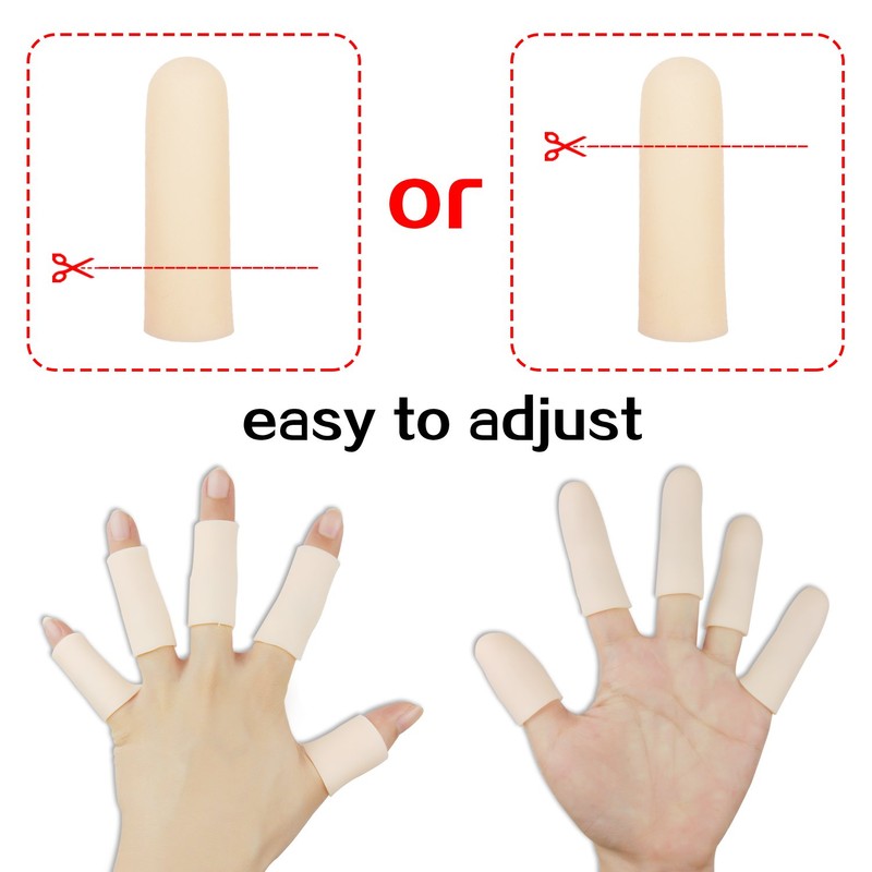 Gel Finger Cots, Finger Protector Support(14 PCS), New Material, Finger