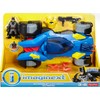 Fisher-Price Imaginext DC Super Friends Batman Toy Batmobile Vehicle &