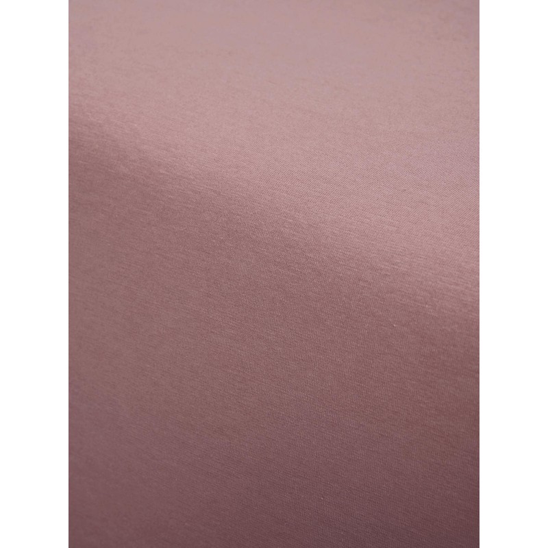 ESSENZA Fitted Sheet The Perfect Organic Jersey Wood Rose, 90-100
