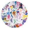 Pack of 50 Jellyfish Sticker Set, Waterproof Vinyl Sticker for