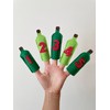 10 Green Bottle Nursery Rhyme Finger Puppet