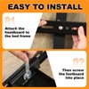 Yousoontic Adjustable Bed Headboard Brackets Footboard Attachment for Bed Frame
