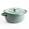 3.1 L Enameled Dutch Oven, Green