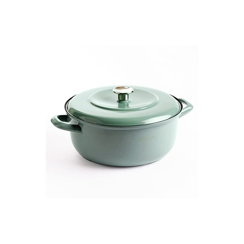 3.1 L Enameled Dutch Oven, Green