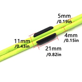 Cbhoktyue 8 Pcs Road Bike Cable Clips, Bike Brake Shifter Cable Housing Guide Clips Bicycles Brake Cable Fixed Clips Frame Buckle for Bike, Black