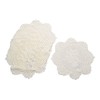 Pack of 6 Monica Lace Round Doilies 100% Polyester Traditional