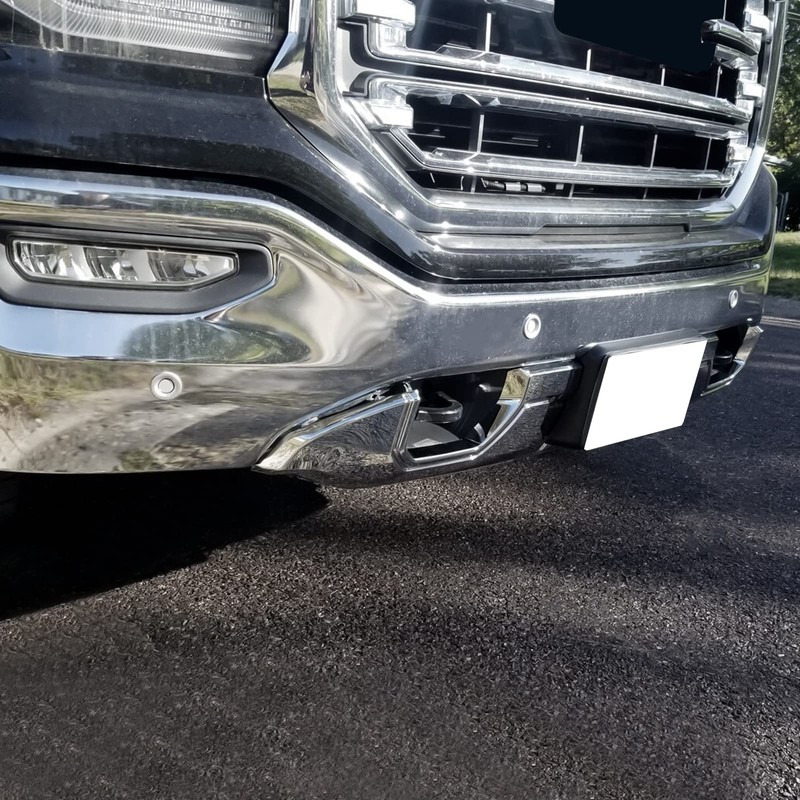 HECASA Front Bumper Skid Plate Compatible with 2016-2019 GMC Sierra
