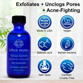 Lotus Moon - Tonic Active | Plant-Based, Clean, Cruelty-Free, Functional Skincare (2.2 fl oz | 63 ml)
