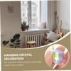 ORFOFE Hanging Crystal Delicate Sun Catcher Hanging Ornament Crystal
