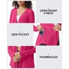 G4Free Open Front Cover Ups for Women Long Sleeve Summer